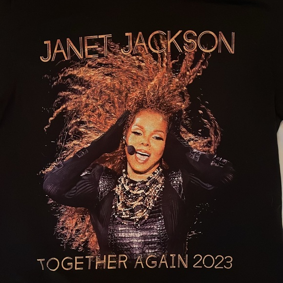 Janet Jackson concert t-shirt size Medium - Picture 2 of 5